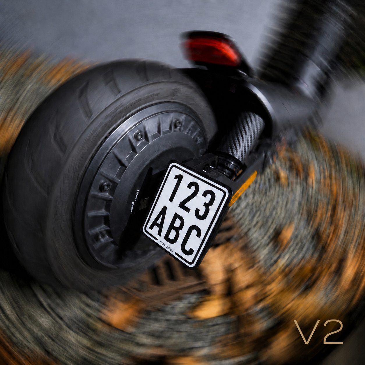 V2 Quick Release Kennzeichenhalter