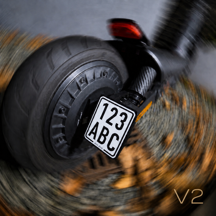 V2 Quick Release Kennzeichenhalter