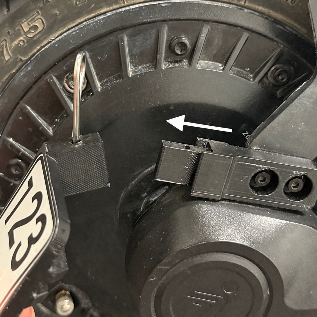 Quick Release Kennzeichenhalter