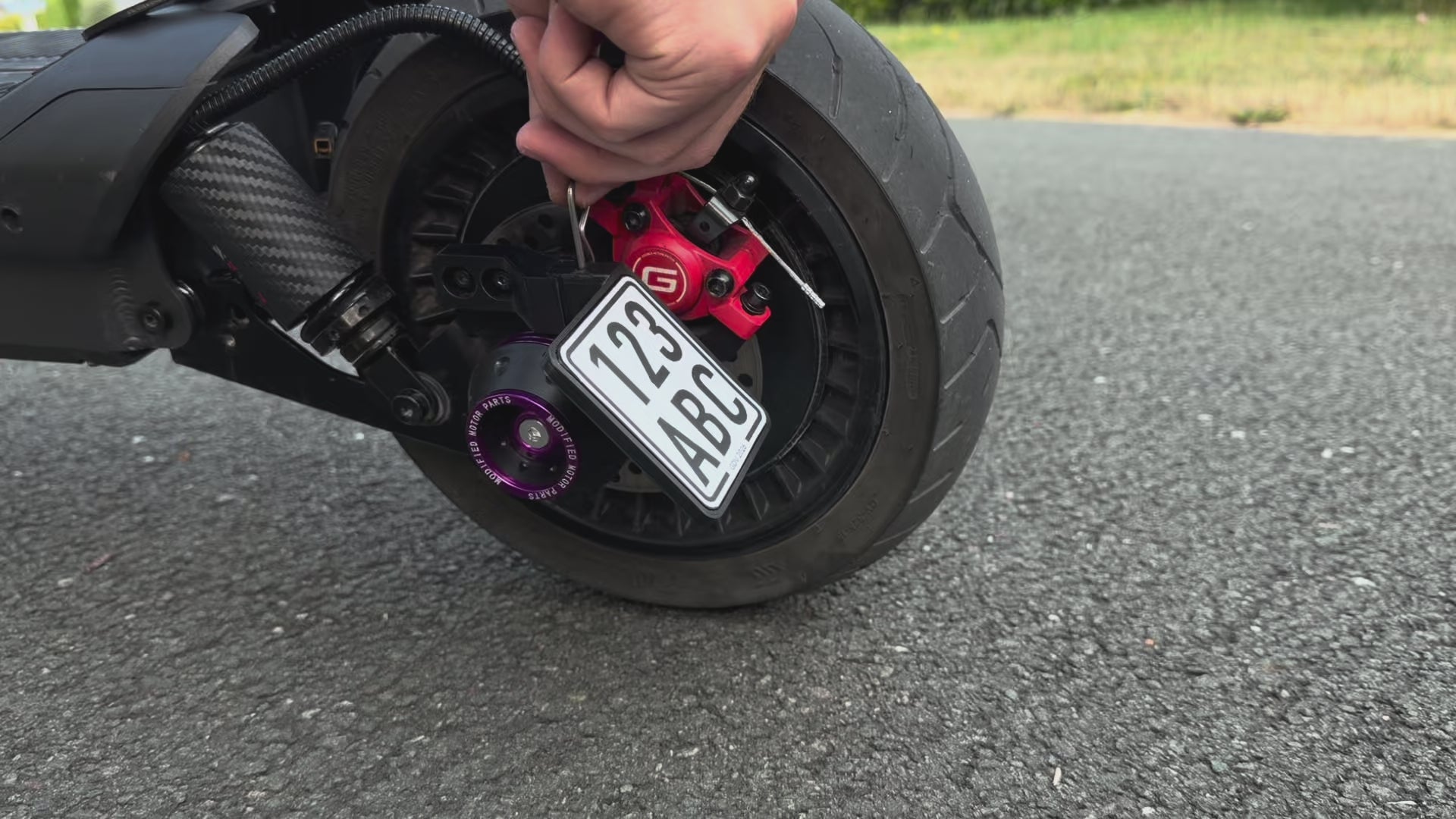 Max G3 | Quick Release Kennzeichenhalter